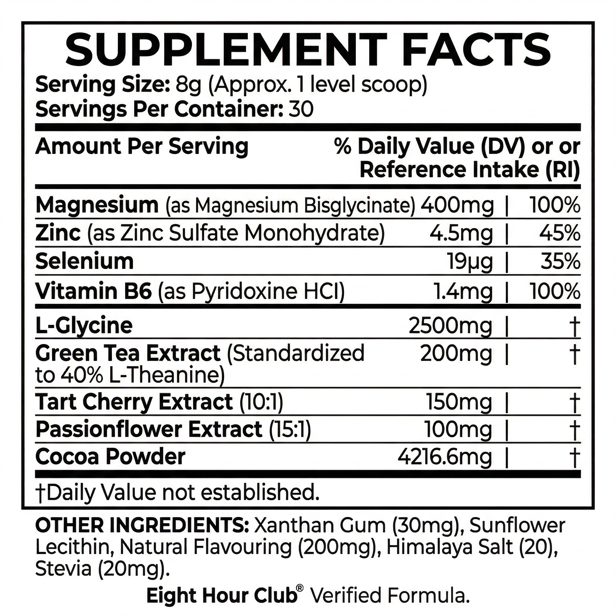 Magnesium Sleep Formula
